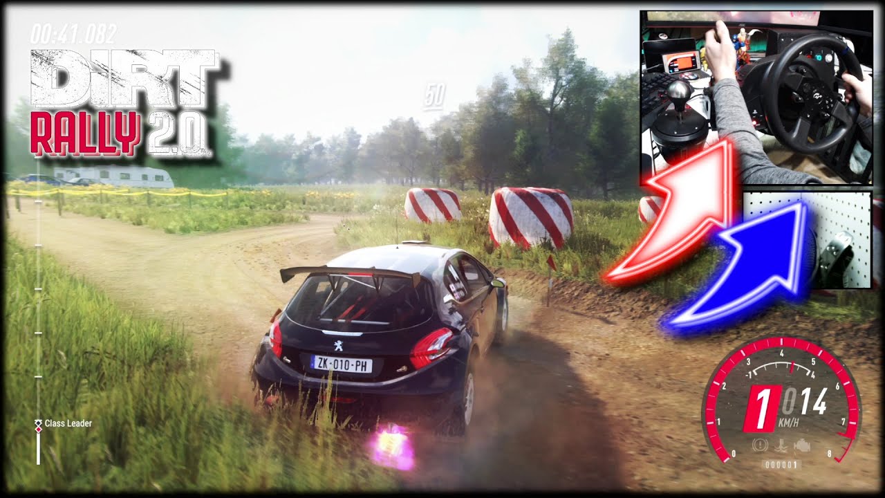 PEUGEOT 208 T16 Ралли Польша / Thrustmaster T300RS DiRT Rally 2.0