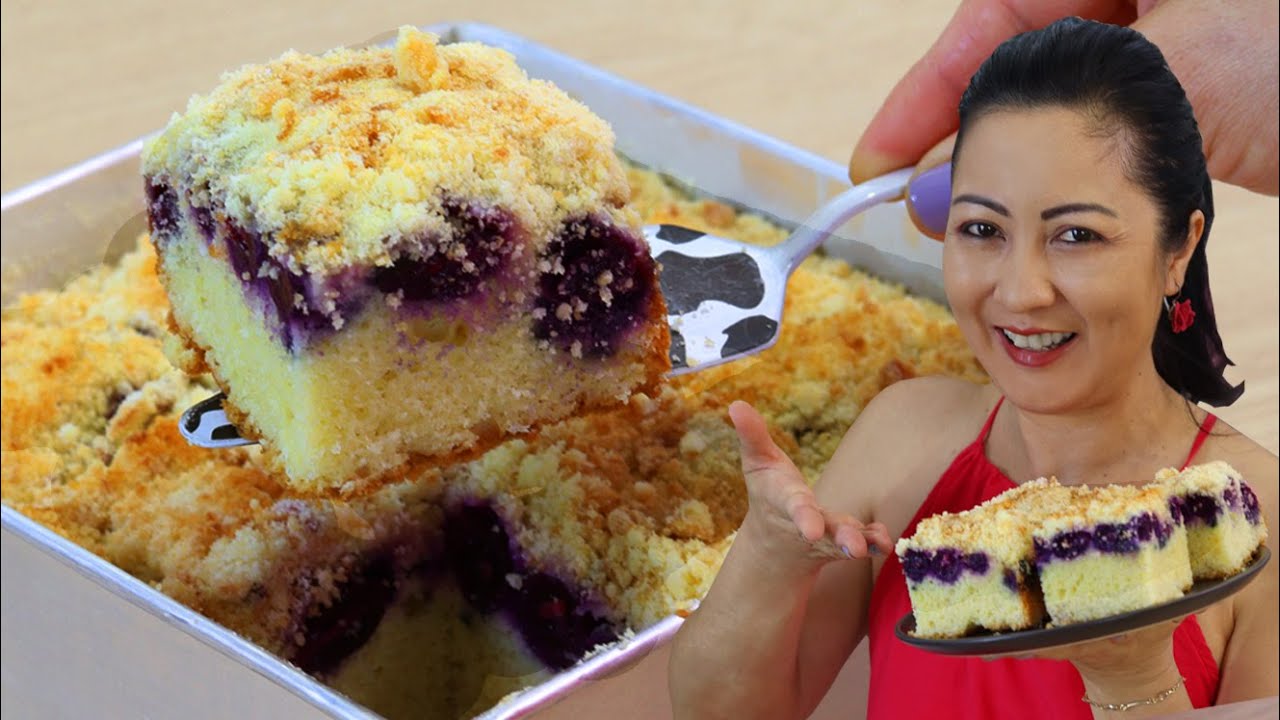 VOCÊ SÓ VAI QUERER COMER ASSIM- BOLO CUCA DE UVA COM FAROFA CROCANTE | FÁCIL E PRÁTICA!–Dika da Naka