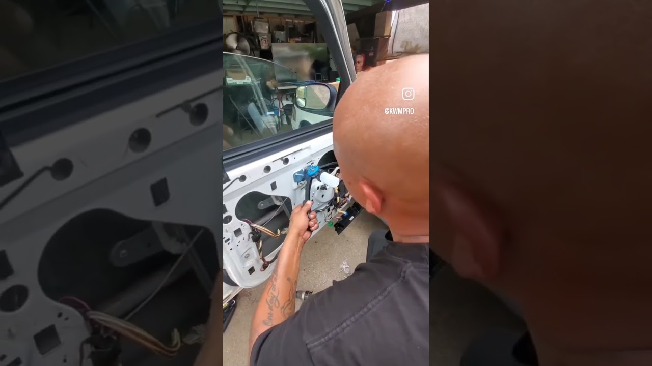 2008 Crown Vict Installing window regulator 