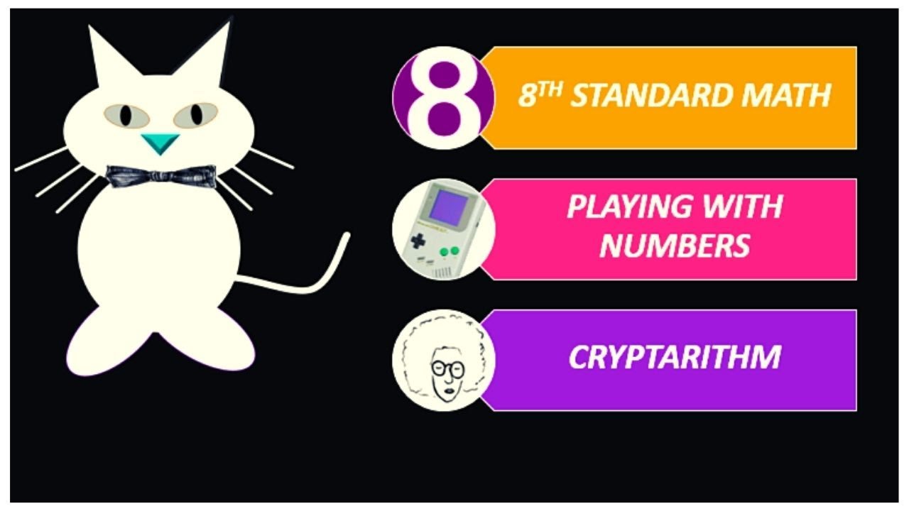 PLAYING WITH NUMBERS-CRYPTARITHM IN ENGLISH