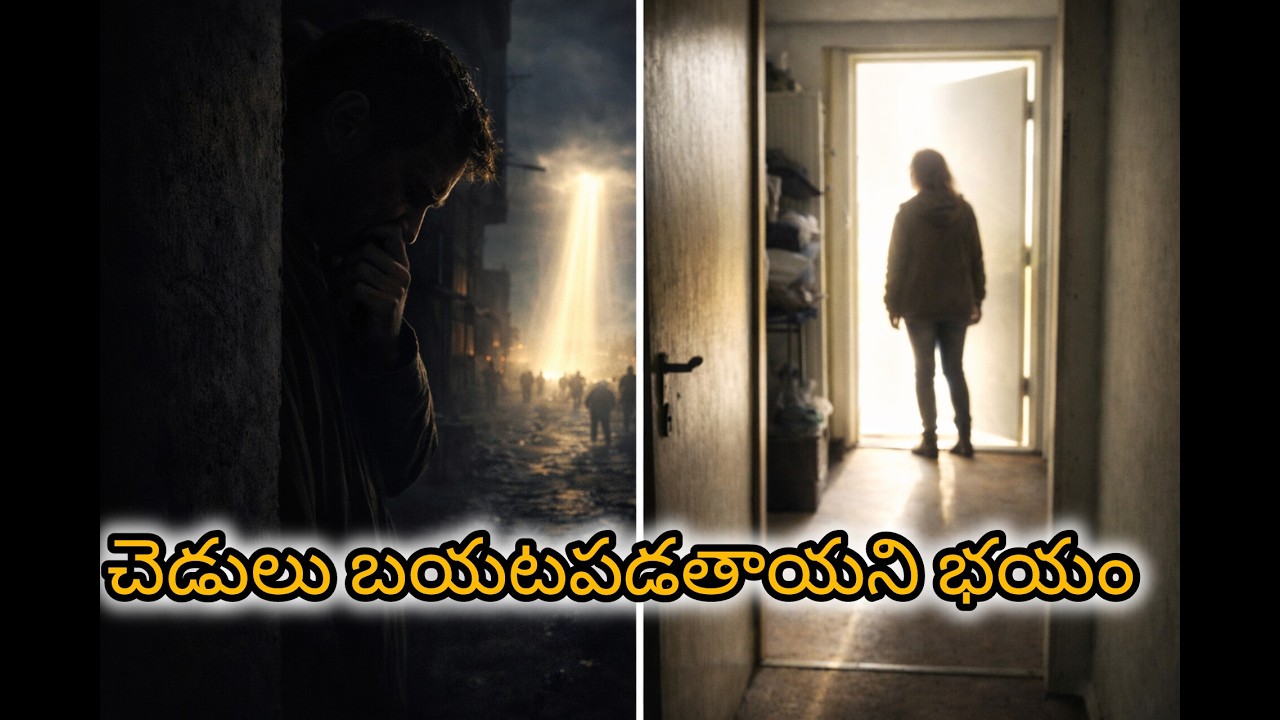 చెడులు బయటపడతాయని భయం#pastor Paul Prasad konala#message # vedio