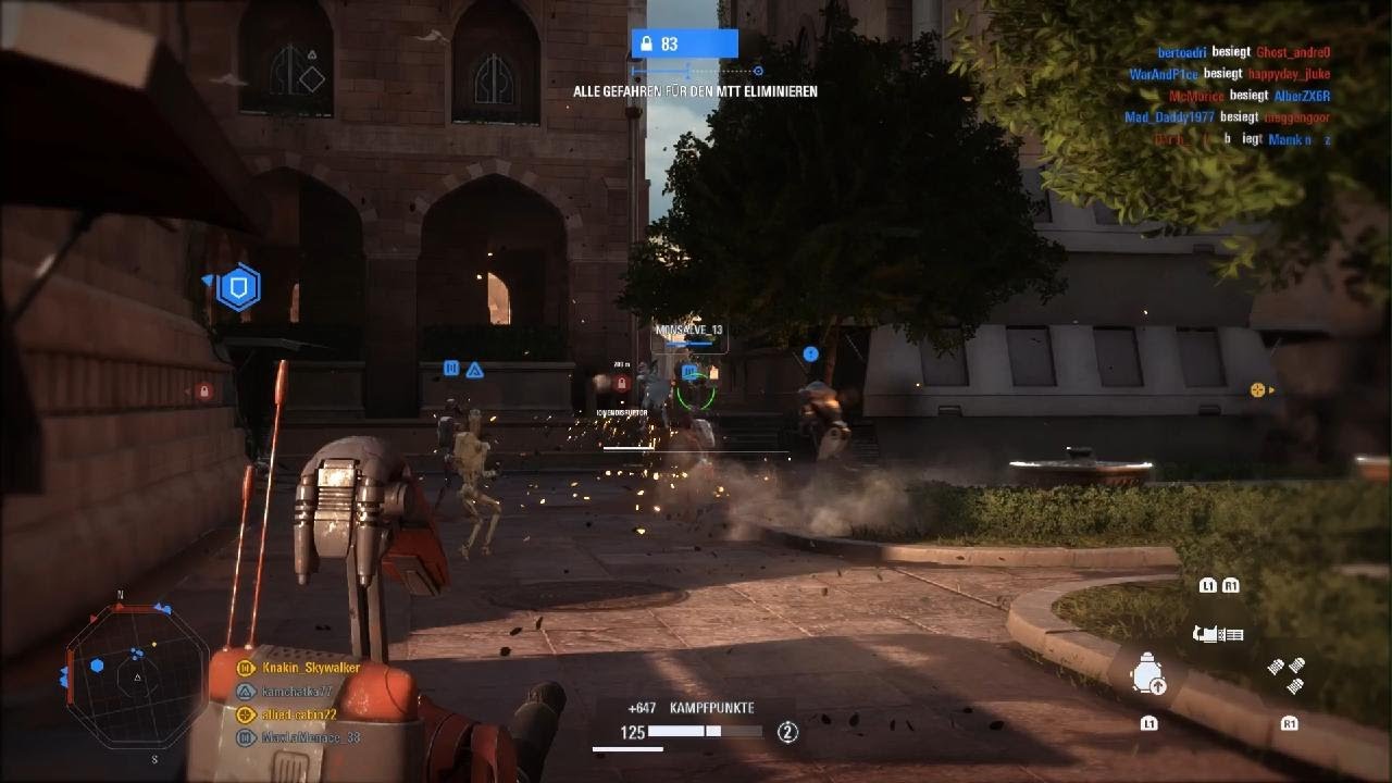 STAR WARS Battlefront 2: Galactic Assault (Gameplay No Comment)