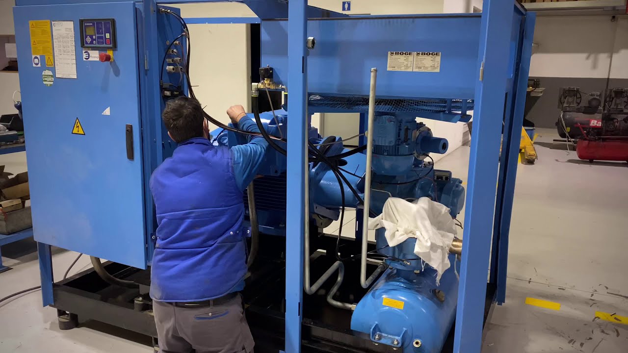 Transformação Compressor BOGE - MPD
