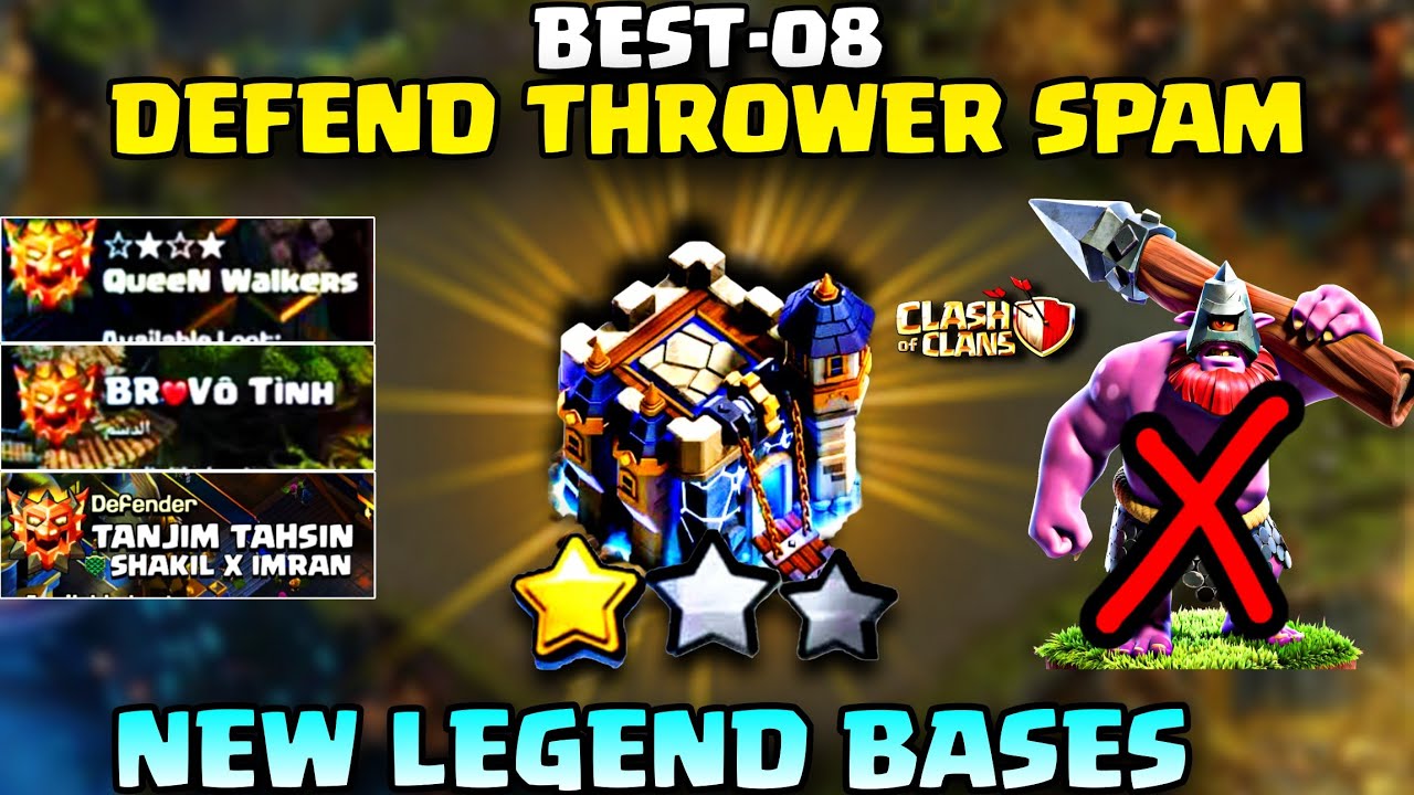 Best-8 Town Hall 18 Anti Thrower Bases for 1 STARS ! TH18 Cwl Base / War Base Layout Clash of clans 