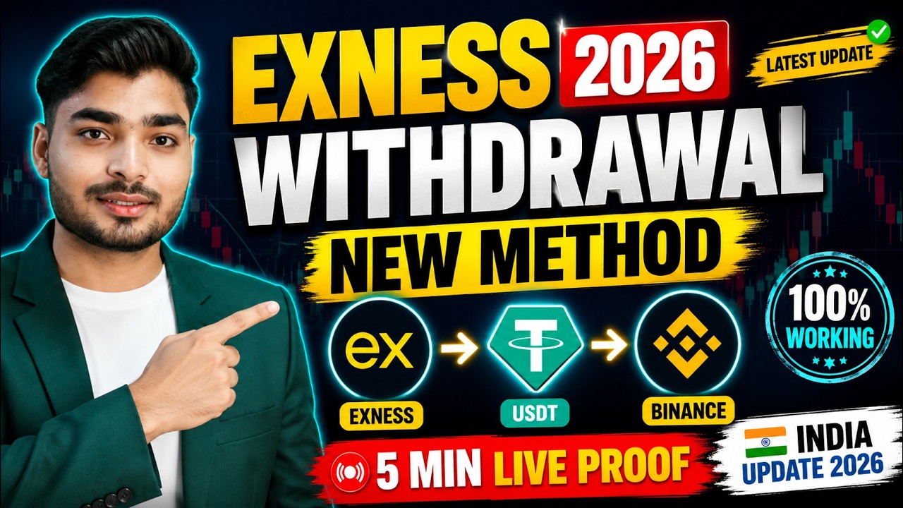 Exness Withdrawal 2026  Exness to Binance USDT Withdrawal Step by Step Live Proof
