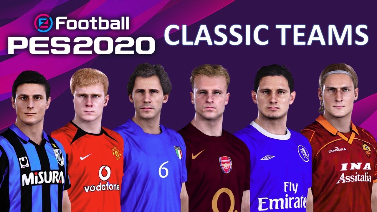 PES 2020 Classic Teams PS4 by Realalibahzad *Updated*