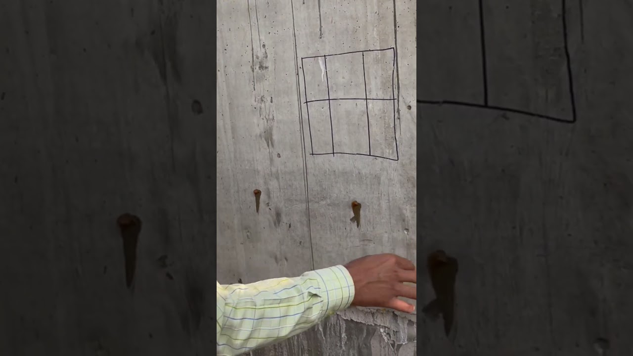 Ultrasonic test of concrete