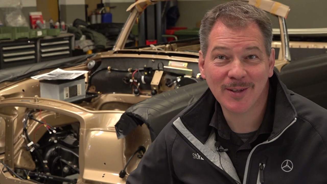 Mercedes Benz W 111 Coupe Umbau und Aufbau in W111 Cabrio Teil 2