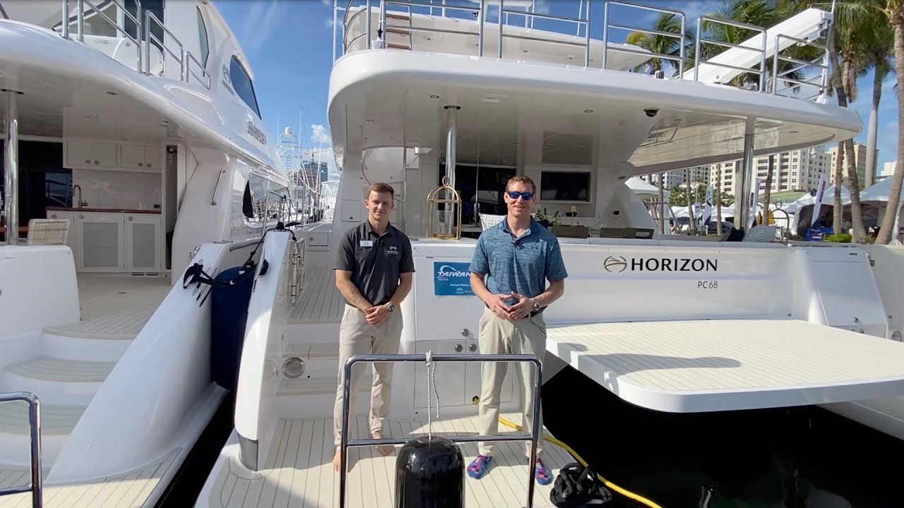 Журнал Power and Motoryacht Magazine: Поднимитесь на борт первой яхты PC68 On-Deck Master.