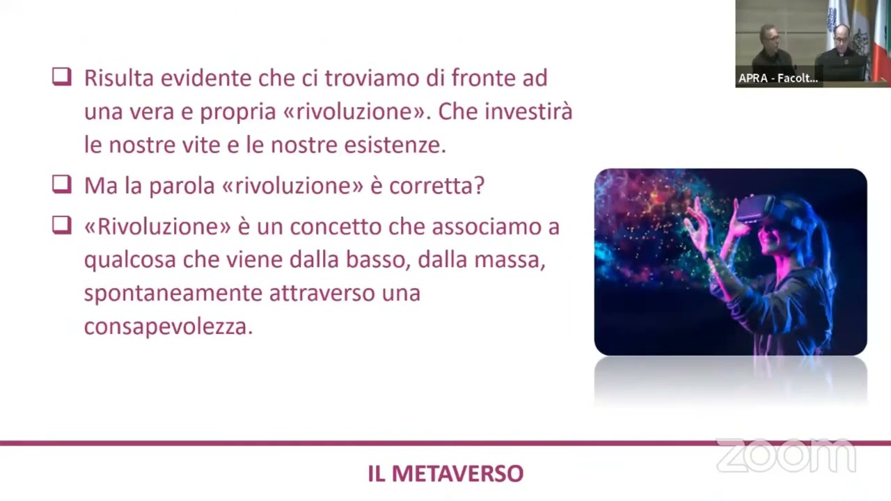5- Philosophy and anthropology of the Metaverse