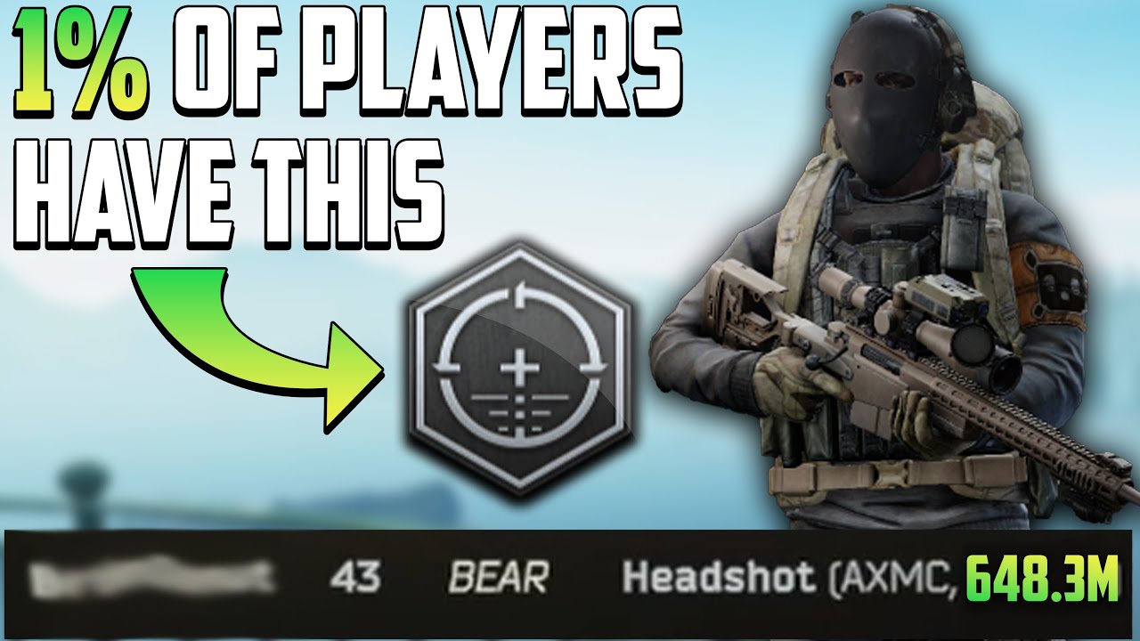 I went for the hardest Achievement in Tarkov