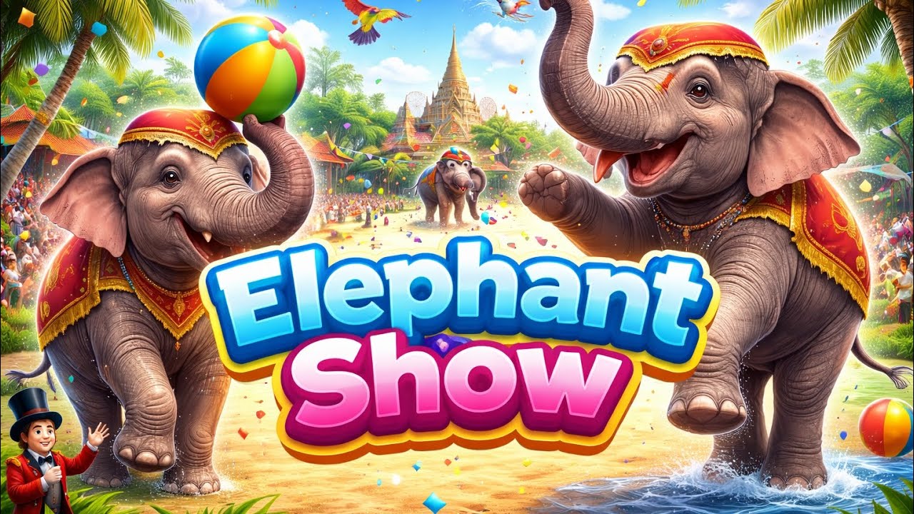 Amazing Elephant Show 🐘 | Safari Park Bangkok | January 2026