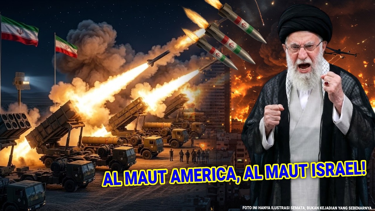 🔴 Terjadi Tepat Hari Ini Serangan Balasan Iran !! Rudal Iran Gempur Pangkalan Militer AS & Tel Aviv
