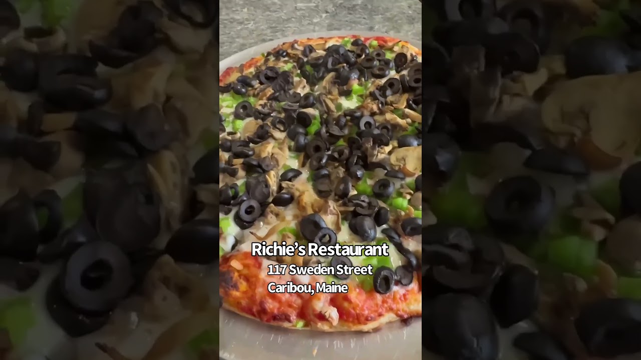 Eat at Richie’s Restaurant on Sweden Street in Caribou, Maine 