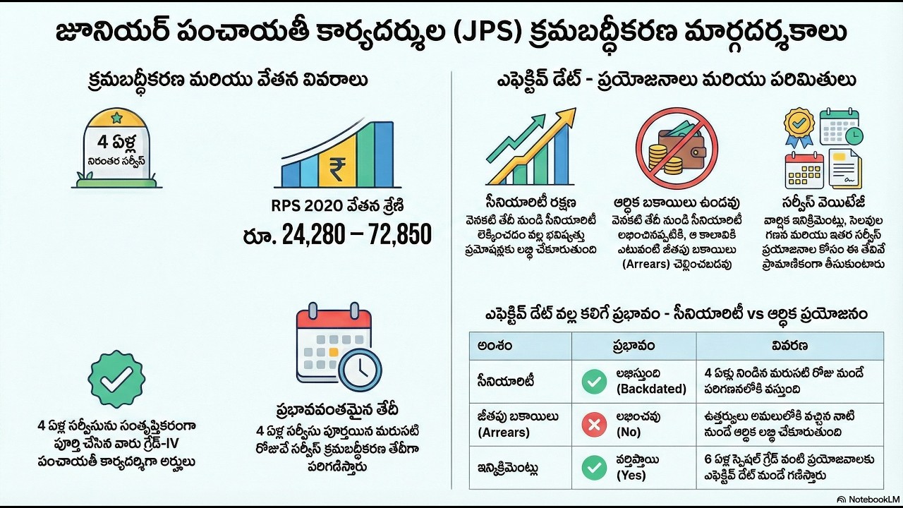 JPS to Grade-IV Panchayat Secretary: What is 