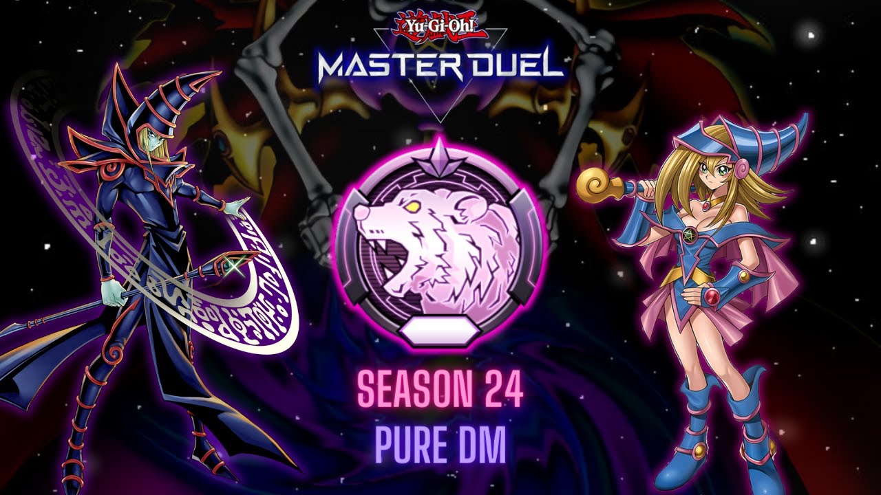 Dark Magician in Season 24 | Pure Dark Magician | Master Duel Diamond Rank