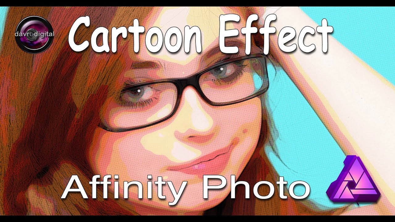 Creating a Cartoon Effect in  Affinity Photo
