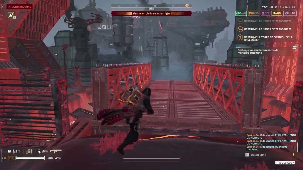 HELLDIVERS 2 - LV10 - SOLO CYBERSTAN (i died 4 times bruh)