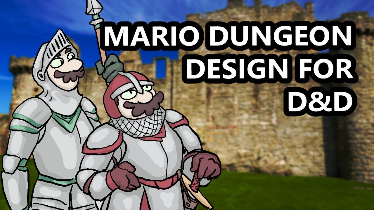 Super Mario Dungeon Design for D&D