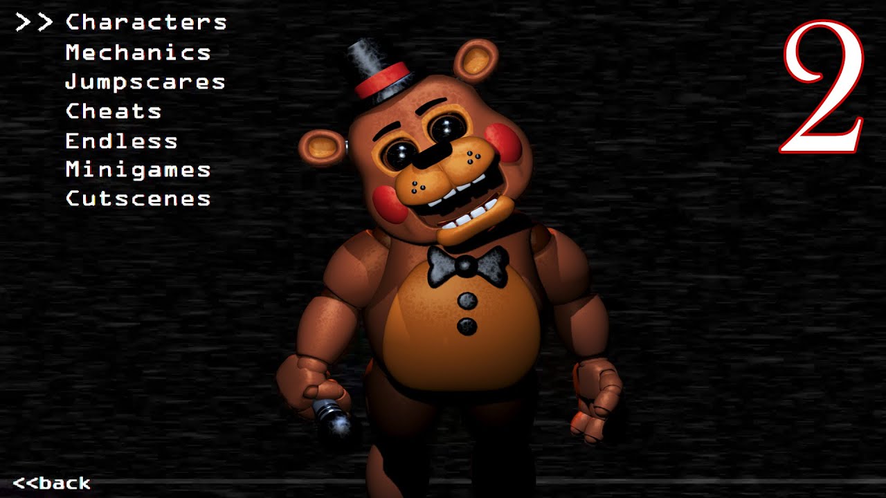 FNAF 2: Remade with Extras Mode