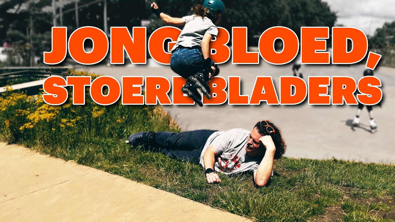 Jonge inlineskaters SMIJTEN zich op Skatepark Blaarmeersen
