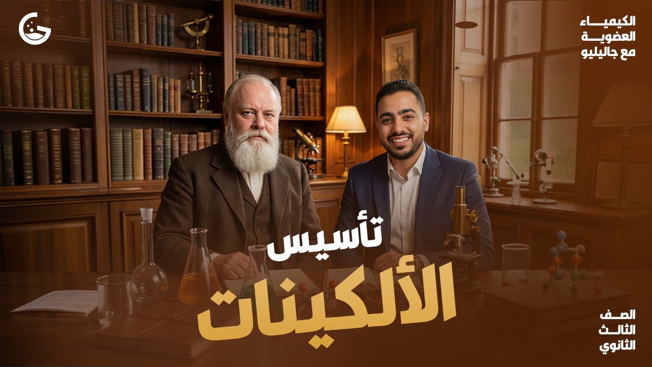 تأسيس  درس الألكينات بطريقة عبقرية | الكيمياء العضوية 2026 | جاليليو