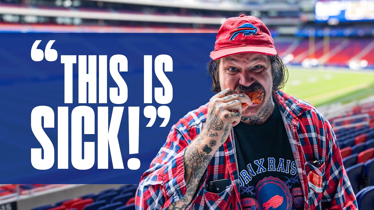 Behind-The-Scenes Stadium Tour With Matty Matheson from The Bear! | Buffalo Bills!