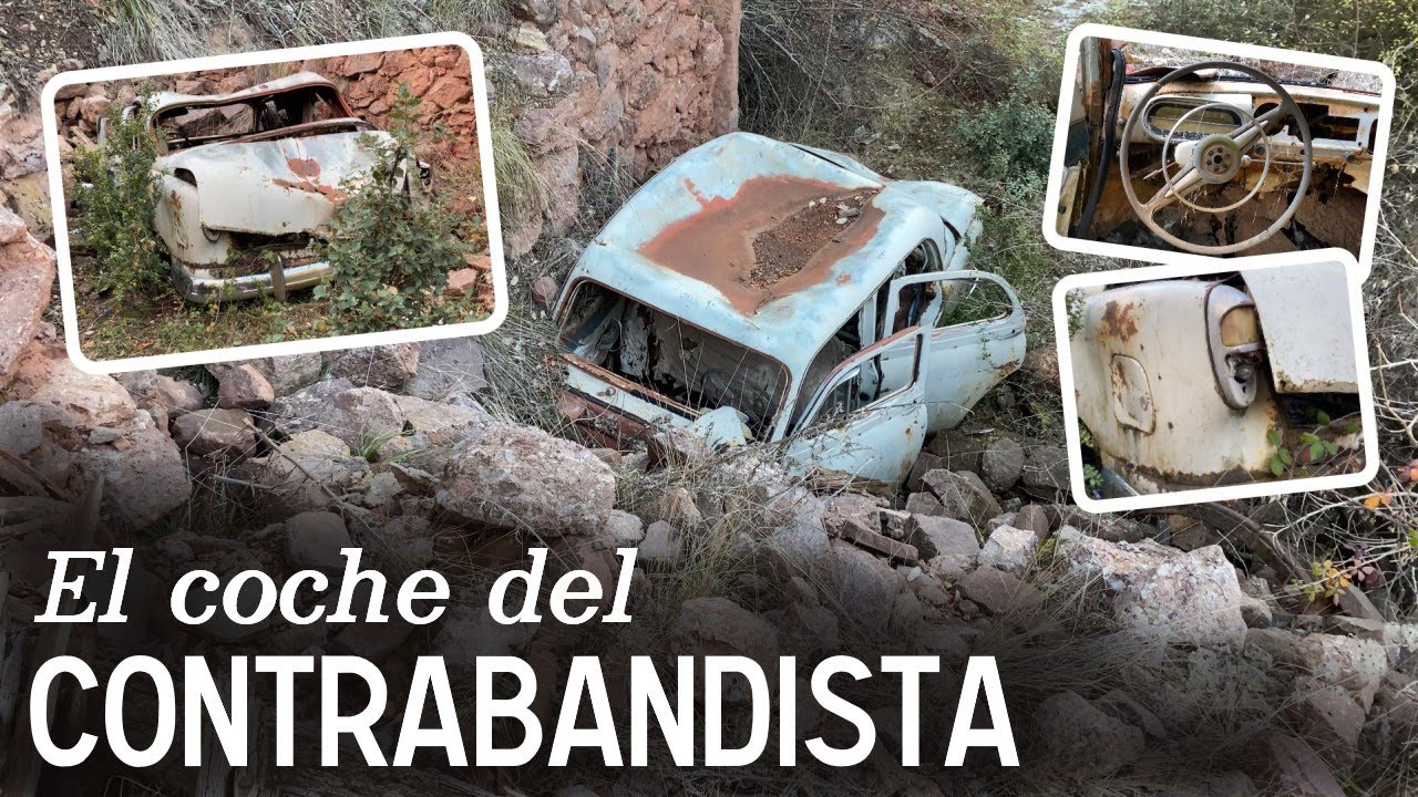 SEAT 1400 B ESPECIAL - COCHE ABANDONADO - EL COCHE DEL CONTRABANDISTA