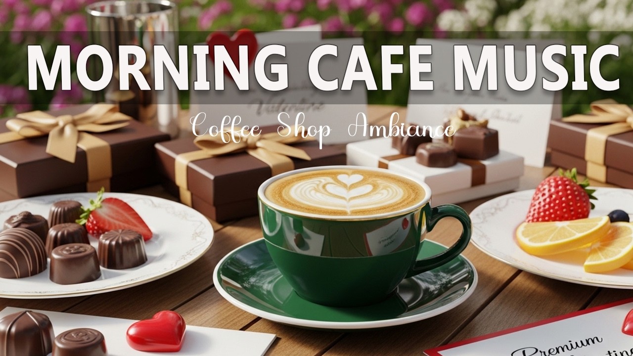 Morning Cafe Music☕ Coffee Shop Ambiance -  Cafe Jazz Music for Upbeat Moods