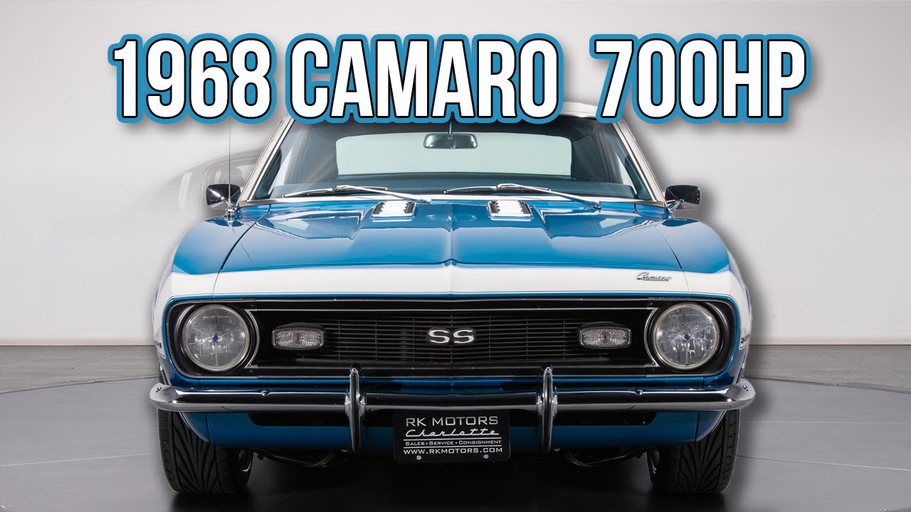 Choice 1968 Camaro Resto Mod E85 Mast LS3 V8 Tremec 5-speed  -  SOLD  -  137256