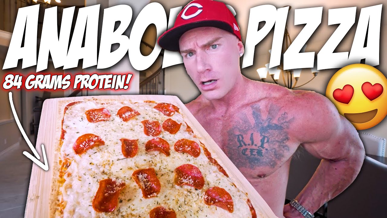 THE PIZZA I ATE EVERY DAY TO GET SHREDDED! | Easy High Protein Pizza Recipe For Weight Loss!