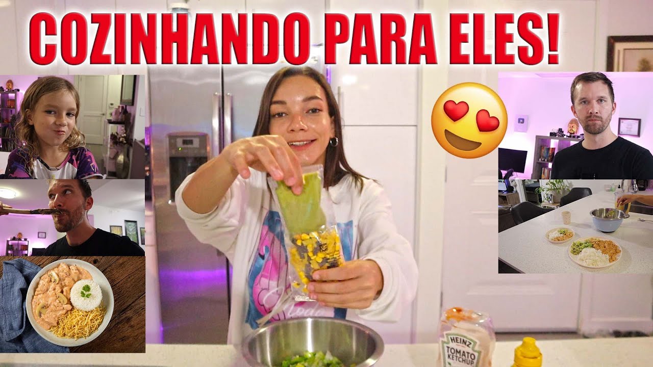 NOSSA ROTINA DA NOITE + FIZ ESTROGONOFE DE FRANGO PARA A FAMILIA!