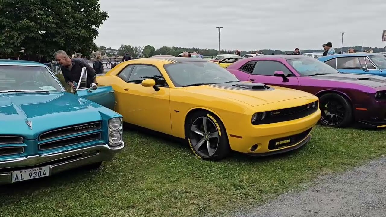 American car show i Norrtälje 12 JulY 2025 Sweden 