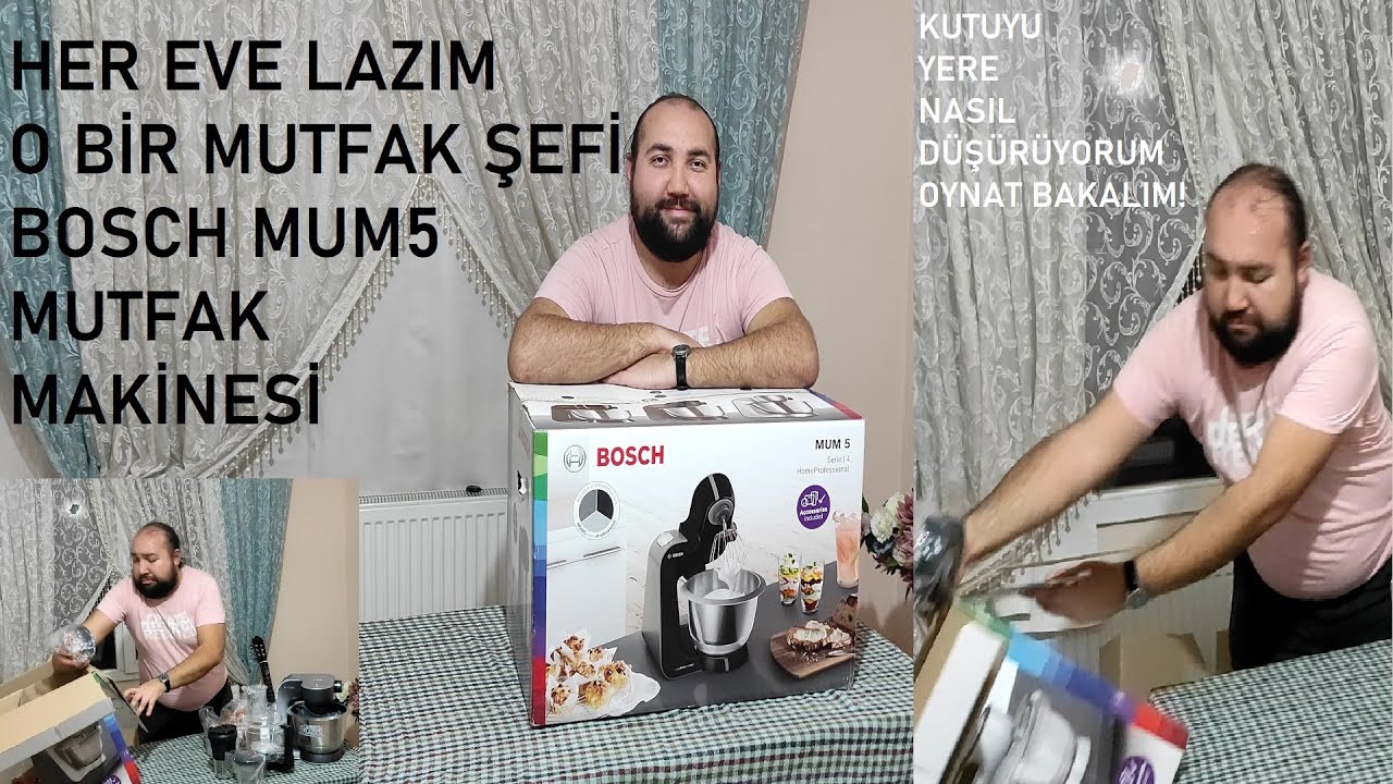 HER EVE LAZIM! | Bosch Mum5 Mutfak Makinesi İncelemesi