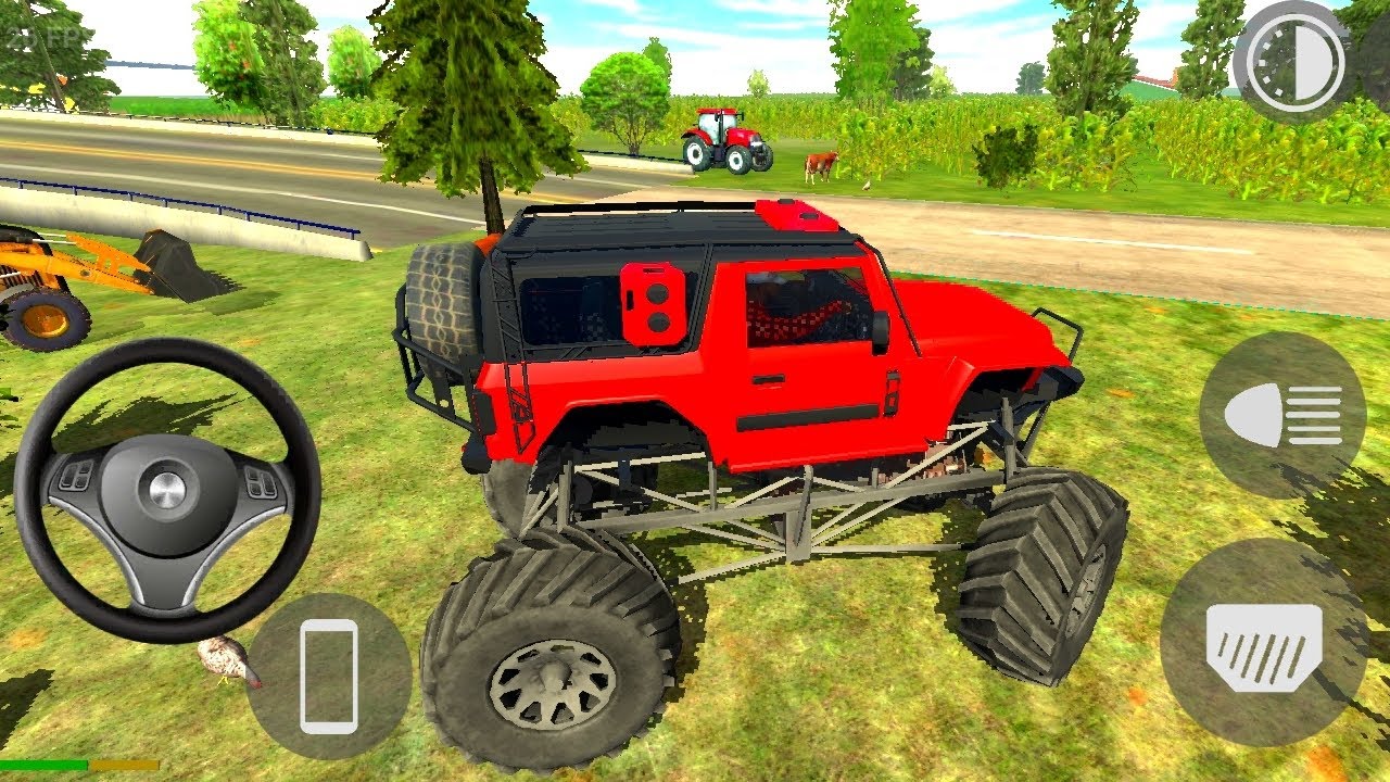 Monster Thar Truck Village Ultimate Beast Offroad Power Gameplay | Indian Car Simulator 3D HD Gaming