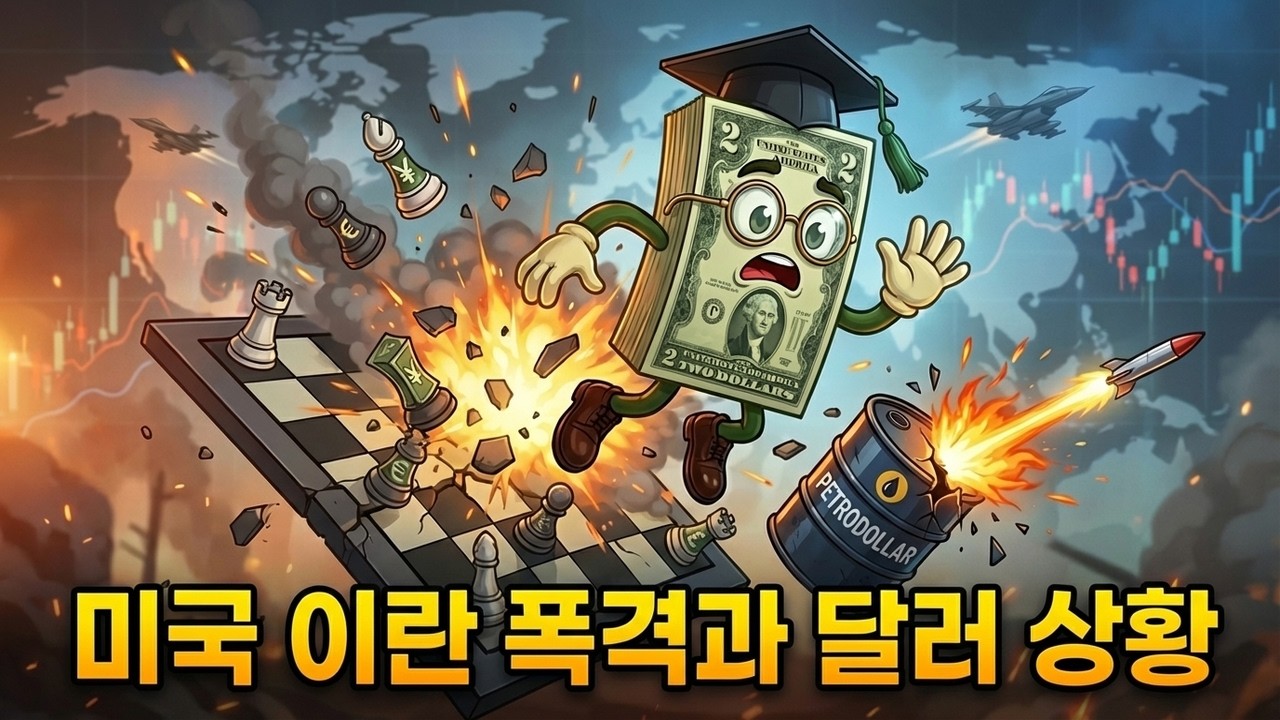 트럼프 행정부 이란 폭격 계속할 것, 트럼프의 달러 패권 유지를 위한 기막힌 설계 , 흔들리는 세계 증시와 유가의 충격적인 진실