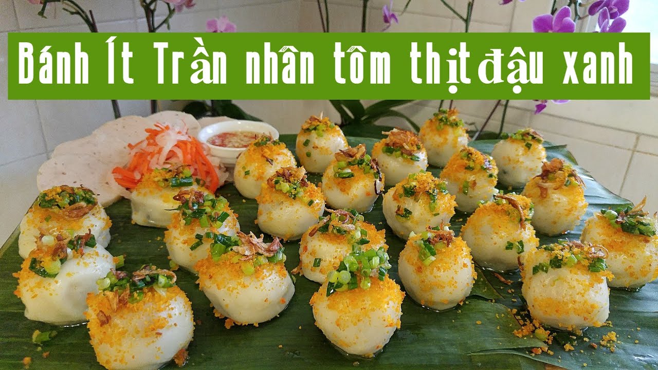 Bánh Ít Trần Mềm Dẻo | Bí Quyết Pha Bột Để Lâu Trong Ngăn Mát Không Bị Cứng | Ăn Hoài Không Ngán