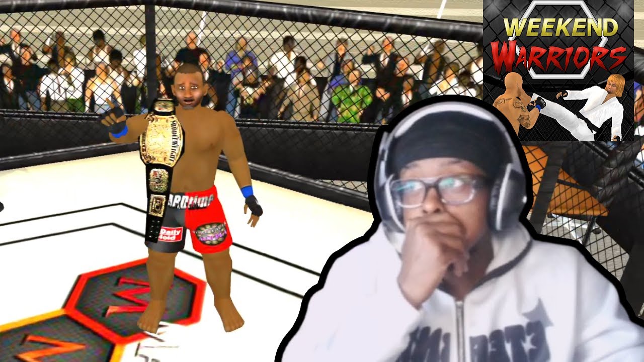 PRINCE SUMMIN WINS THE MIDDLEWEIGHT BELT!! (Weekend Warriors MMA Career Mode)
