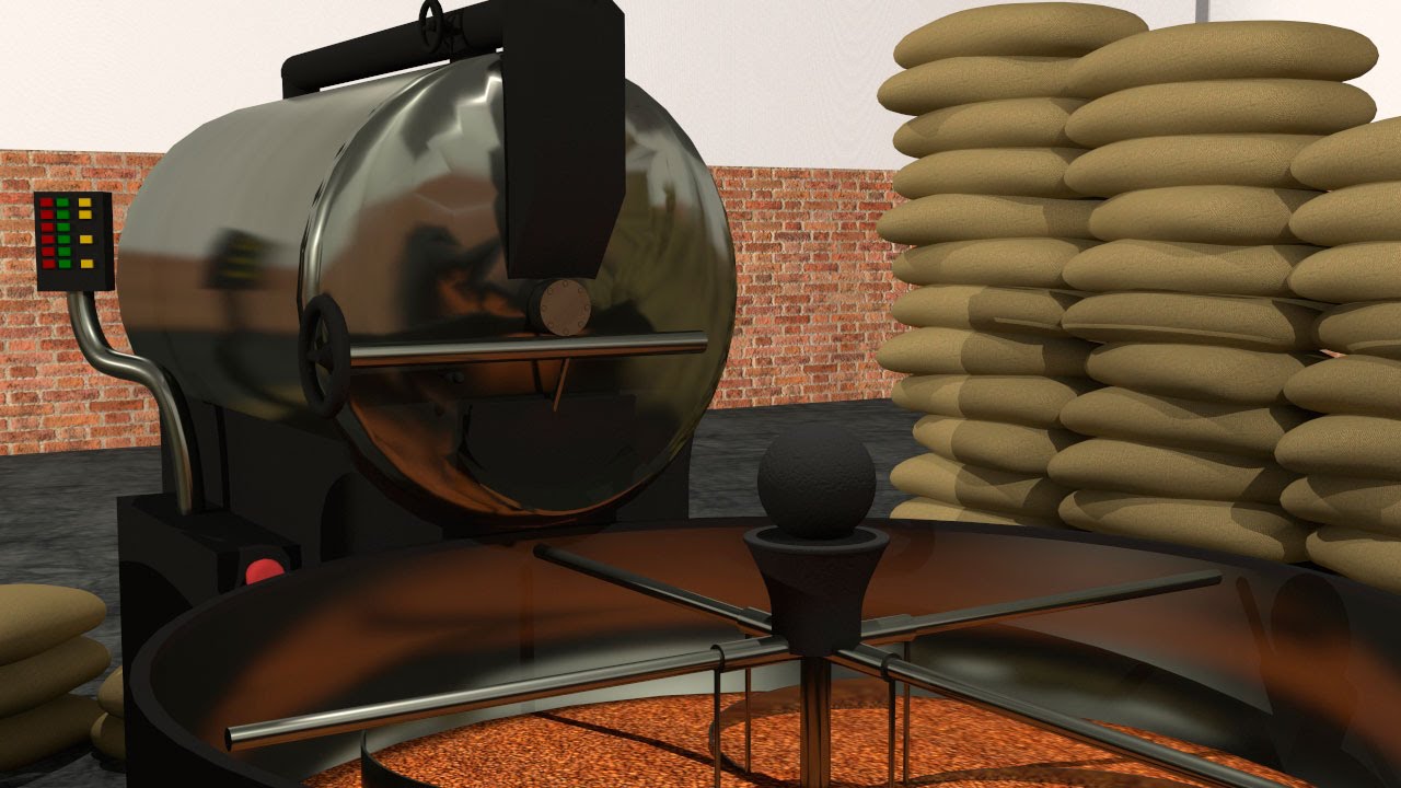 Máquina para Tostar el Café de Forma Automática - TvAgro por Juan Gonzalo Angel