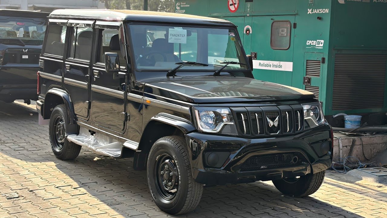 8.69 लाख 2026 Mahindra Bolero B6 2nd Base Model Black Colour|Bolero Black Colour|Bolero Base Model