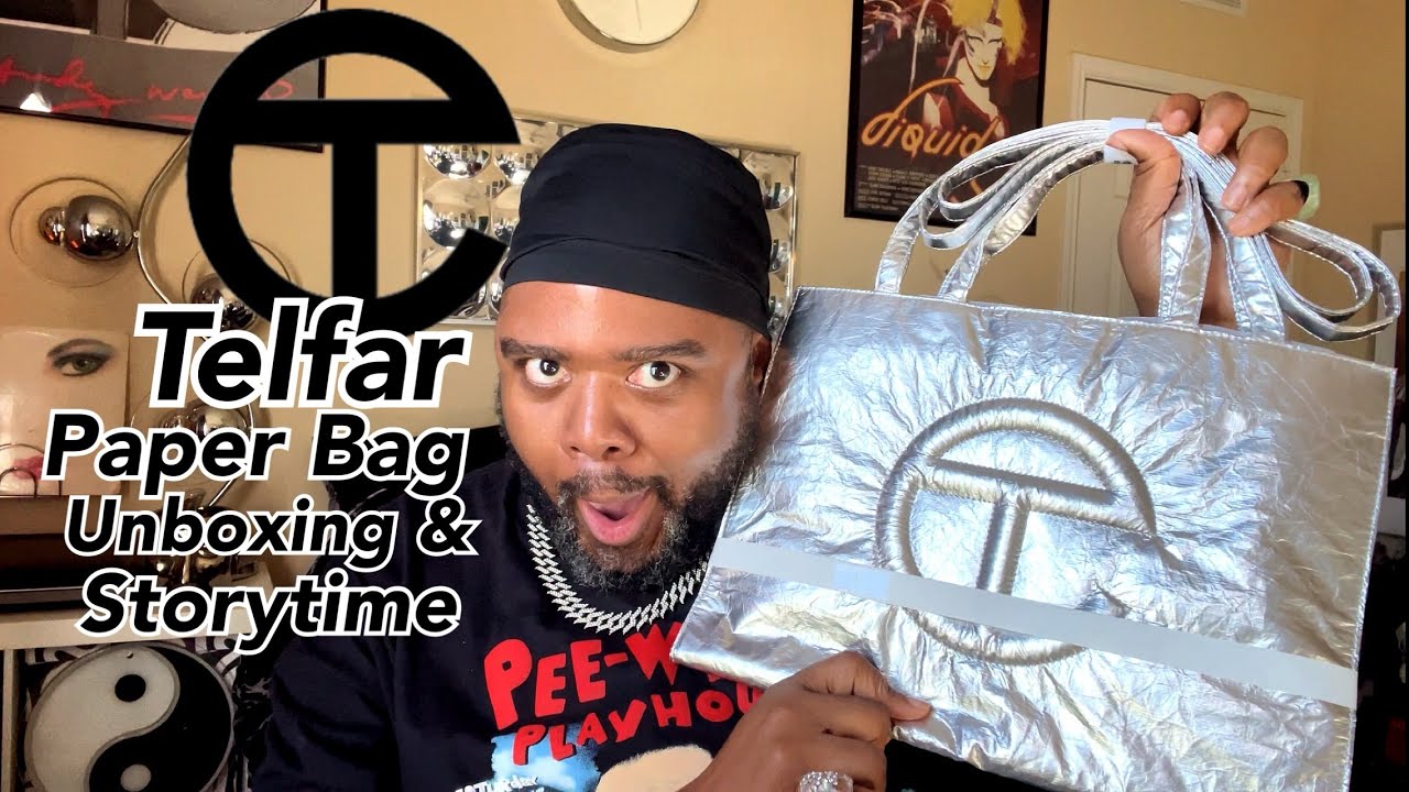 Telfar Tyvek &ldquo;Paper&rdquo; Bag! Luxury Unboxing & Storytime