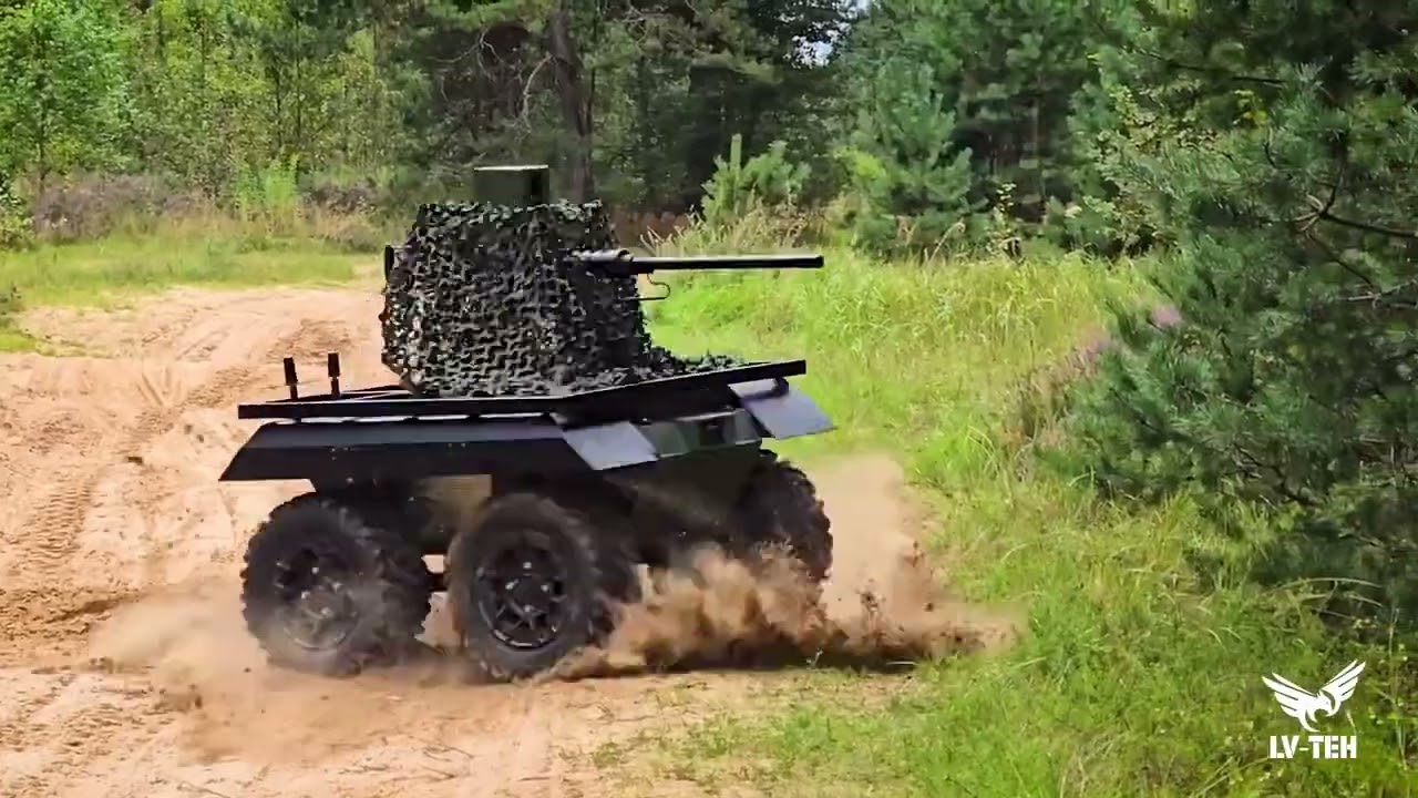 The fastest 500kg UGV HADES Gekon