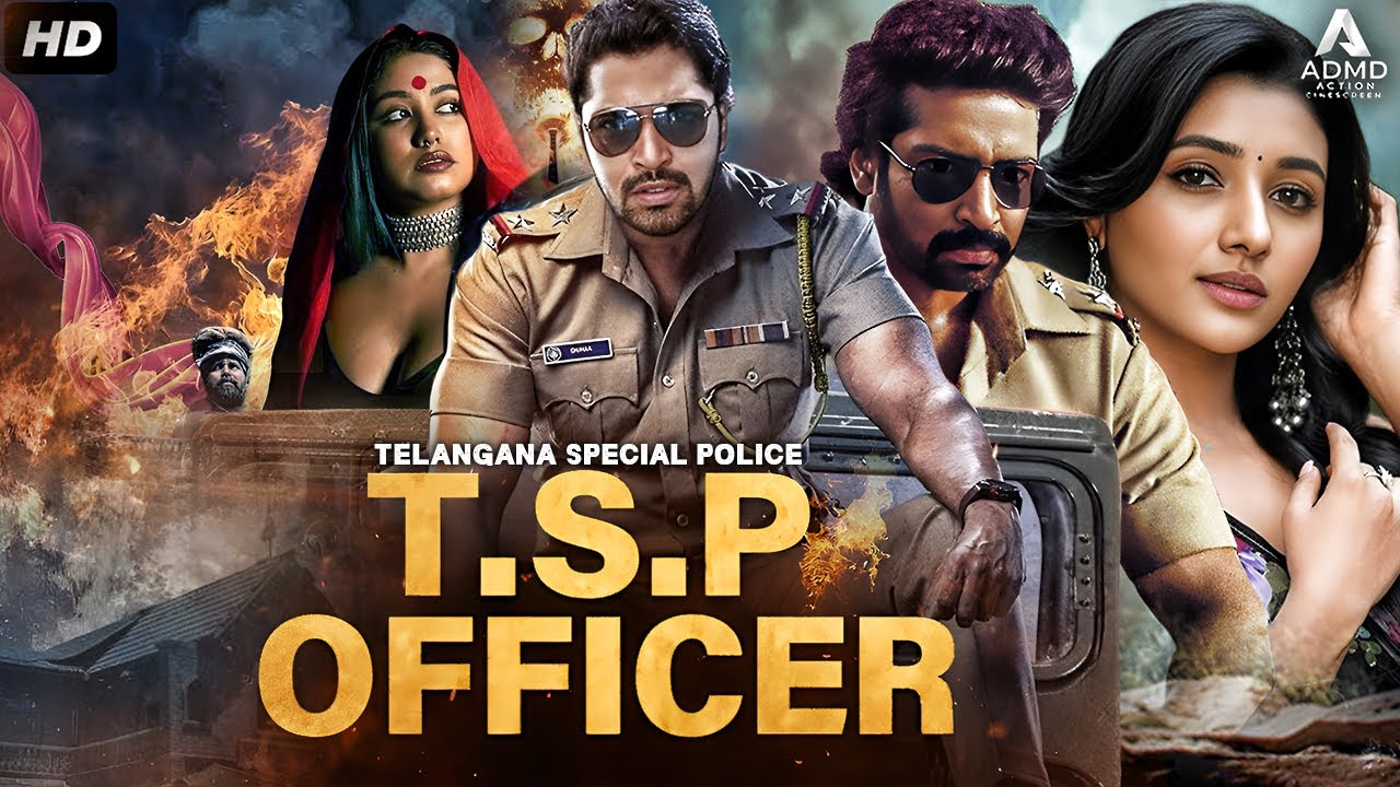 T.S.P Officer Allari Naresh Hindi Dubbed Action Thriller Movie | Mirnaa