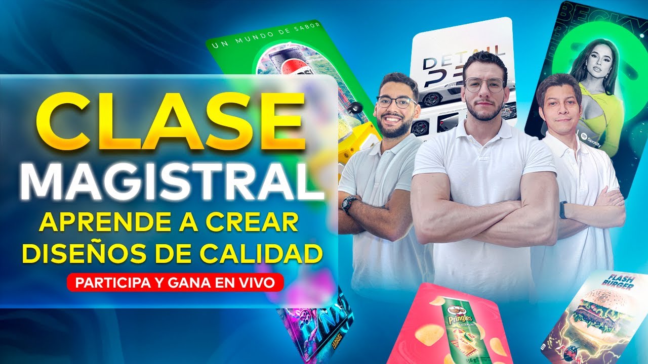 MASTERCLASS | Crea DISEÑOS de ALTO IMPACTO para redes sociales + CONCURSO DE DISEÑO