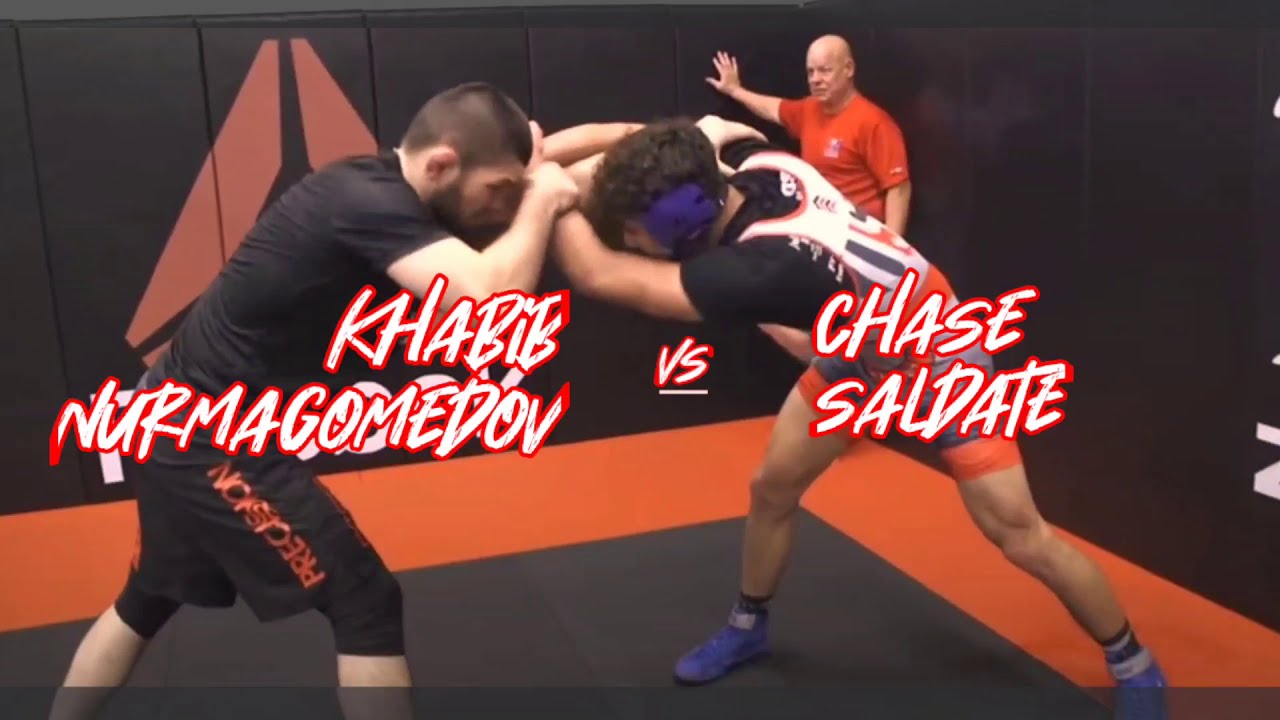 DC bring the #1 ranked 152 lbs wrestler to fight Khabib Nurmagomedov.