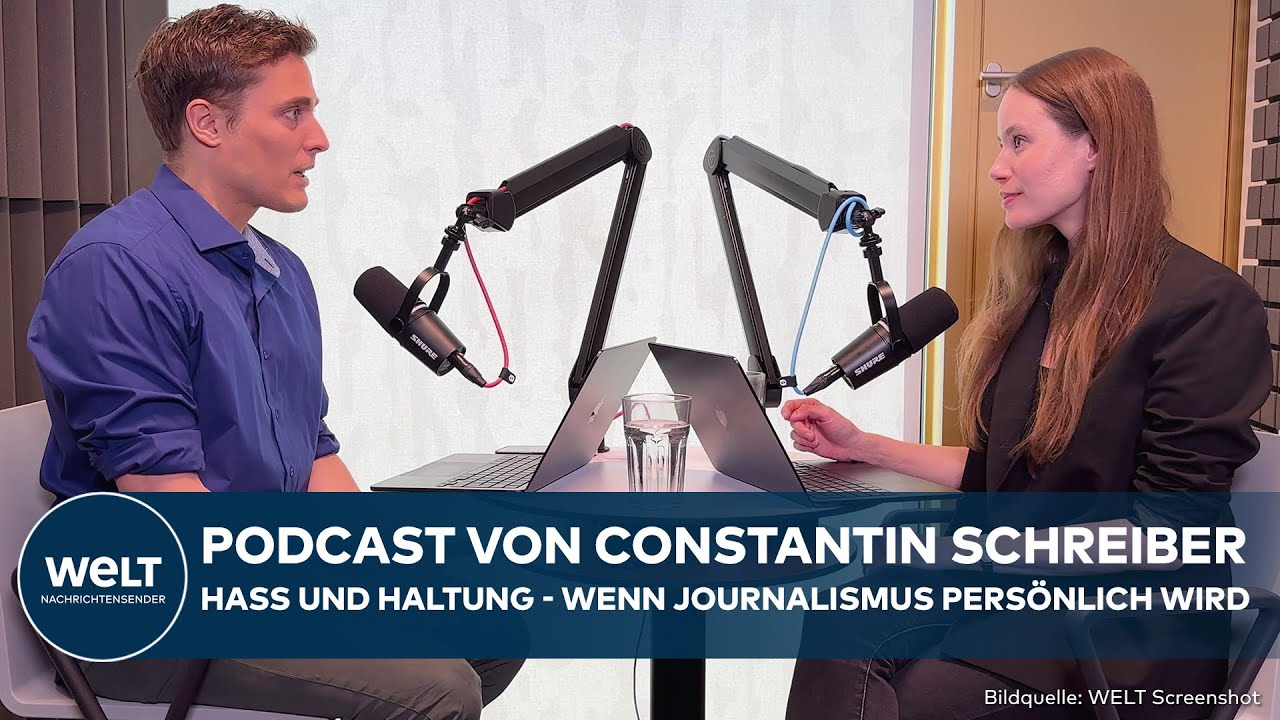 CONSTANTIN SCHREIBER PODCAST: Hass und Haltung - Wenn Journalismus pers&ouml;nlich wird