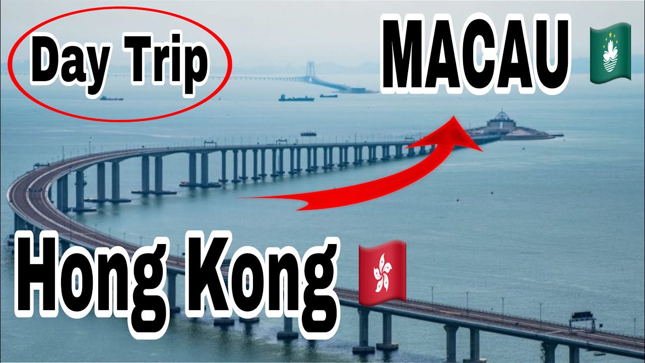 The Longest Bridge-Tunnel in Asia - HZMB [ #4k - 212 ]