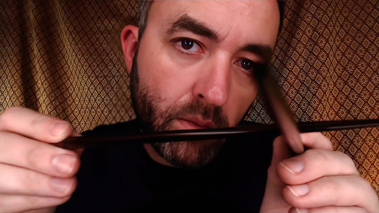 Scottish ASMR | Wood Chopsticks - Personal attention