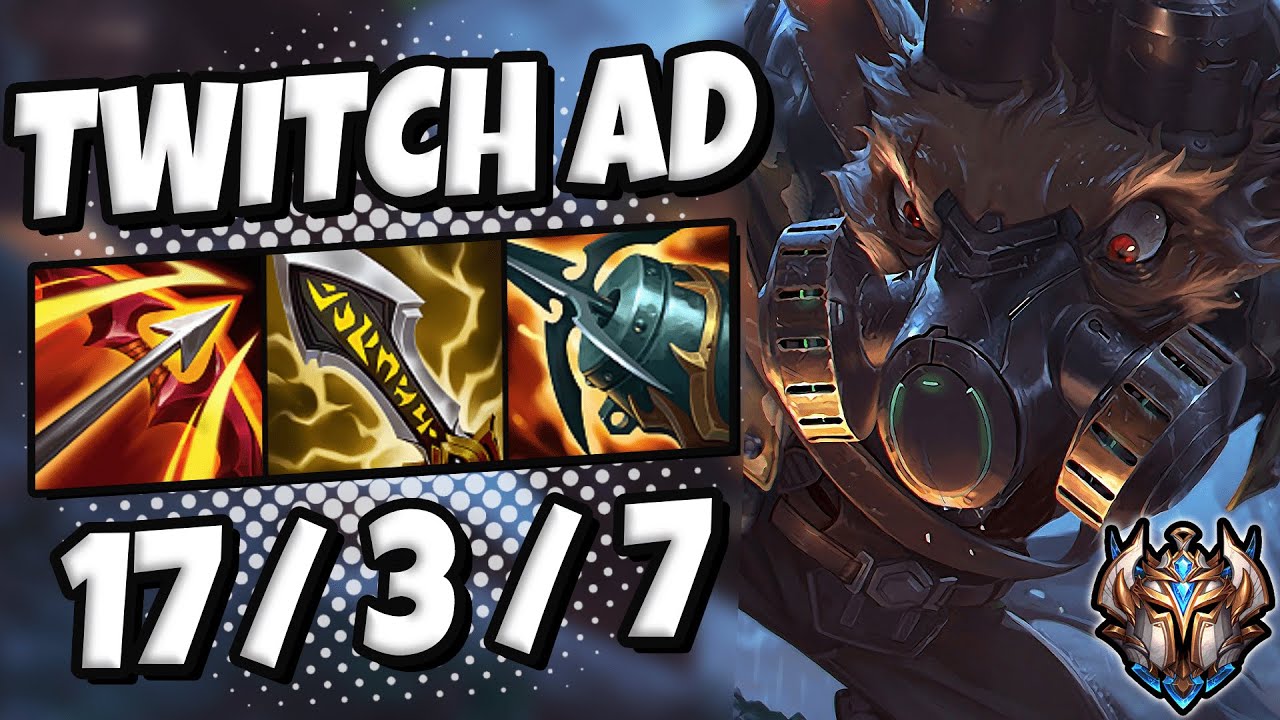 Twitch vs Ezreal [ ADC ] Lol Korea Challenger Patch 11.23 ✅