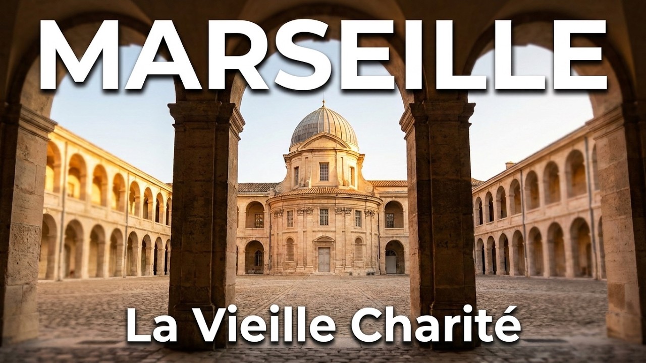 MARSEILLE 🇫🇷 La Vieille Charité, dans le quartier du Panier, sous tous les angles